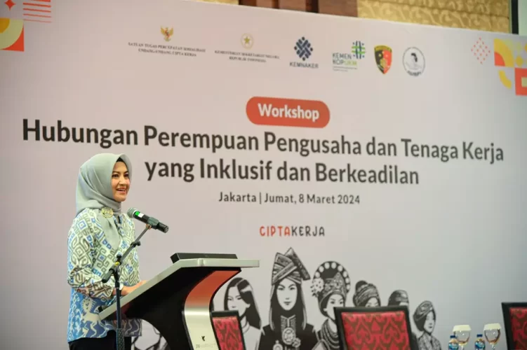 Satgas UU Cipta Kerja, Iwapi Gandeng Pemberdayaan Perempuan
